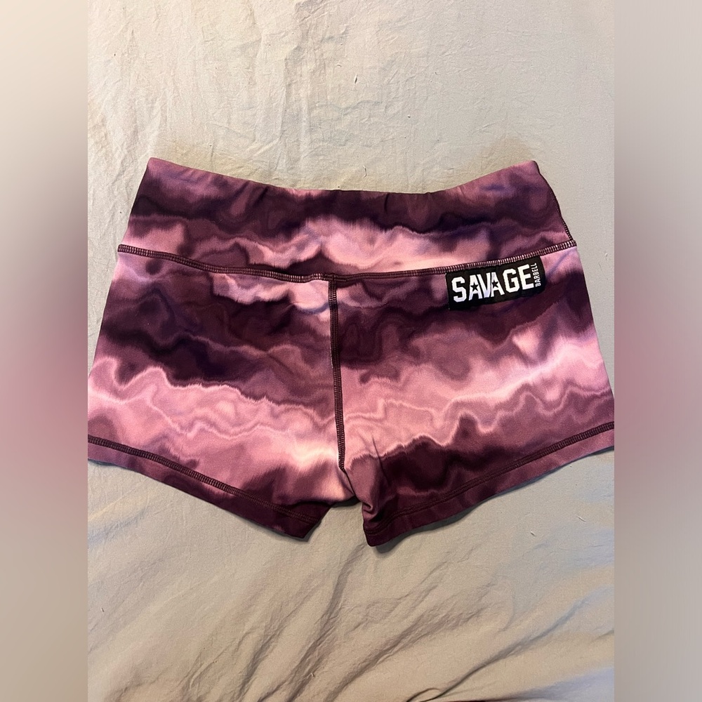 Savage Barbell booty shorts